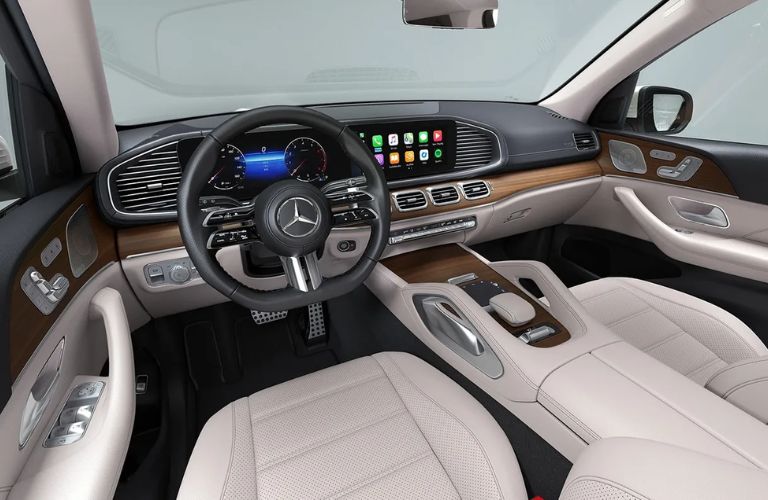 2025 Mercedes-Benz GLS SUV interior front dash