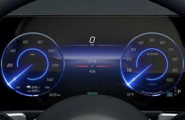 2025 Mercedes-Benz EQB driver display