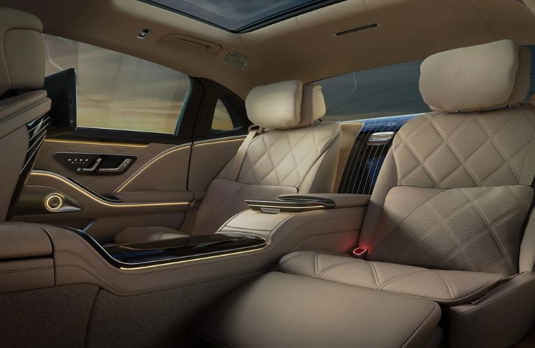 2025 Mercedes-Benz Maybach S-Class Sedan rear seats