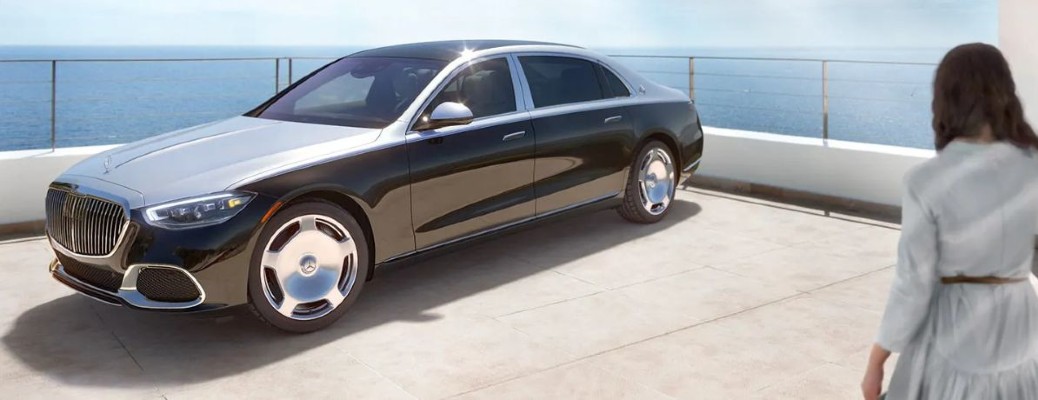 2025 Mercedes-Benz Maybach S-Class Sedan side and front angle