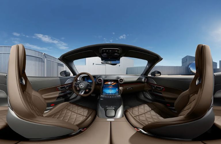 Mercedes-AMG® SL Roadster interior front view