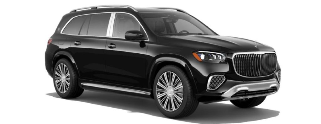 2025 Mercedes-Benz GLS 600 on white background