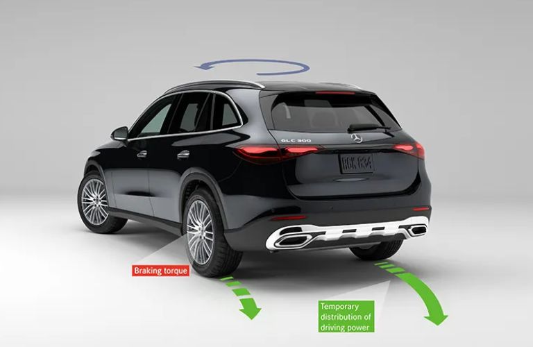 2025 Mercedes-Benz GLC SUV torque vectoring brake