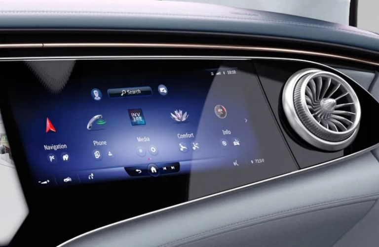 2025 Mercedes-Benz EQS 580 4MATIC ® Sedan touchscreen display