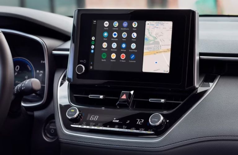 Android Auto™ in a Toyota