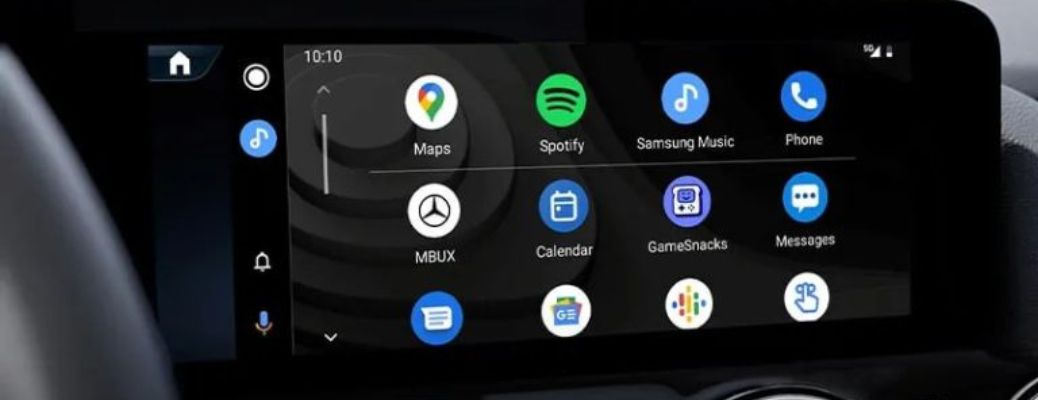 Android Auto™ in a Mercedes-Benz