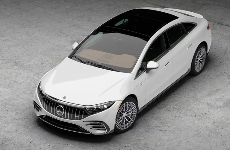 top view of the 2025 Mercedes-AMG® EQS Sedan