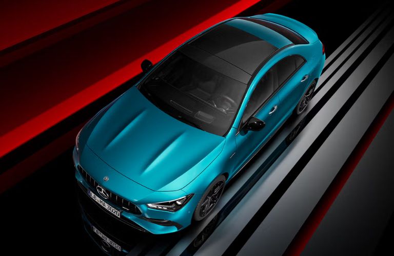 Mercedes‑AMG® CLA 45 S Final Edition exterior top view