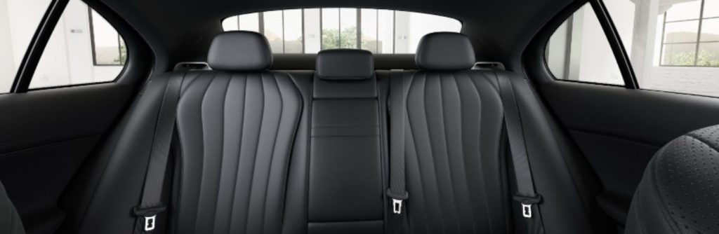 Mercedes-Benz E 350 Black Leather Seats