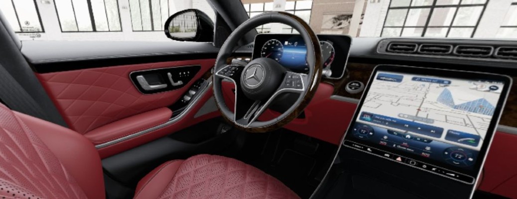 Does the Mercedes-Benz S-Class Sedan Offer a Red Interior?