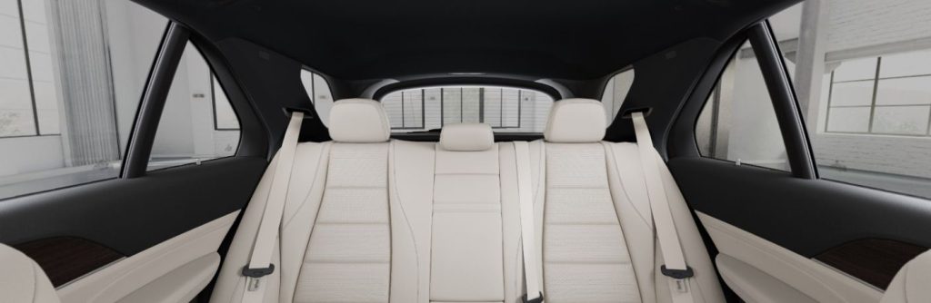 2026 Mercedes-Benz GLE 350 SUV interior in Macchiato Beige and Black MB-Tex