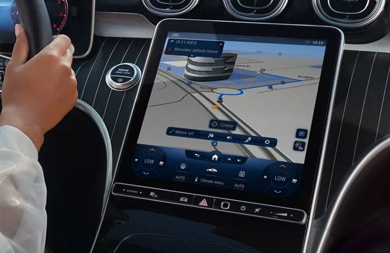 Mercedes-Benz navigation system