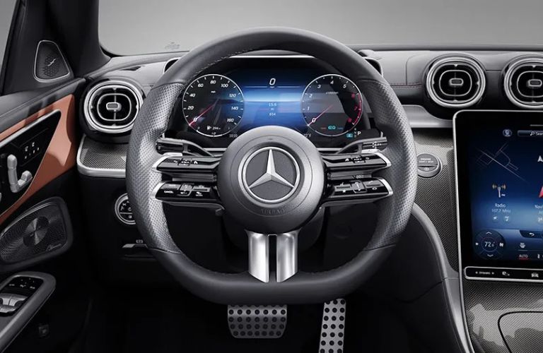 Mercedes-Benz C300 Exclusive Package model interior