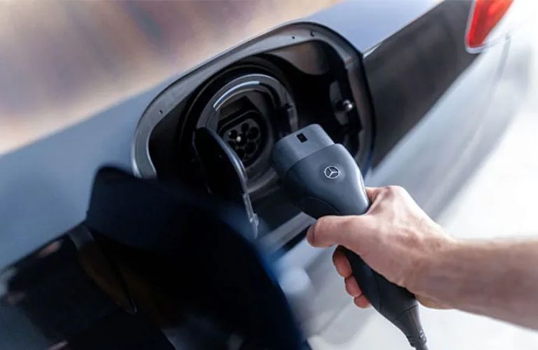 charging a Mercedes-Benz Plug-In Hybrid