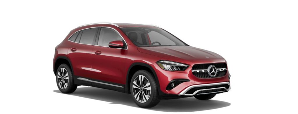 Mercedes-Benz GLA SUV exterior front view