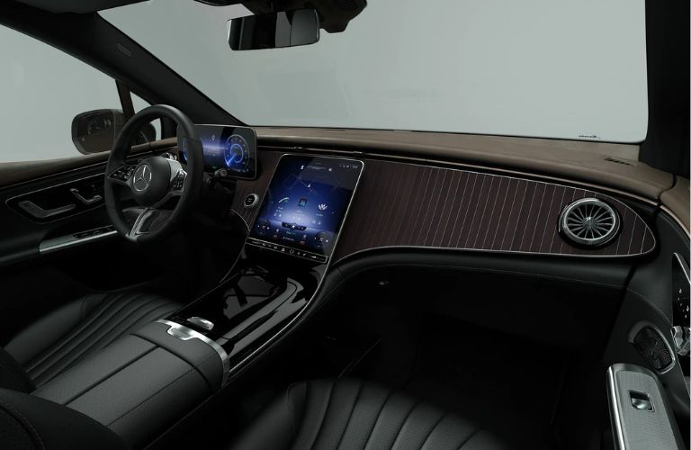 2026 Mercedes-Benz EQE SUV dashboard and windshield