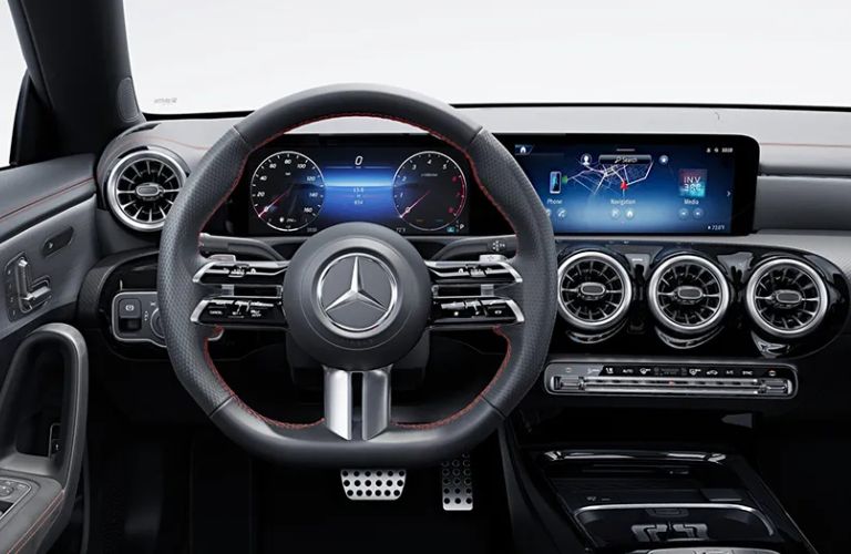 2026 Mercedes-Benz CLA 250 Coupe interior front view