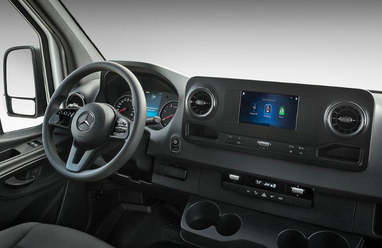 2026 Mercedes-Benz Sprinter Crew Van interior front dash