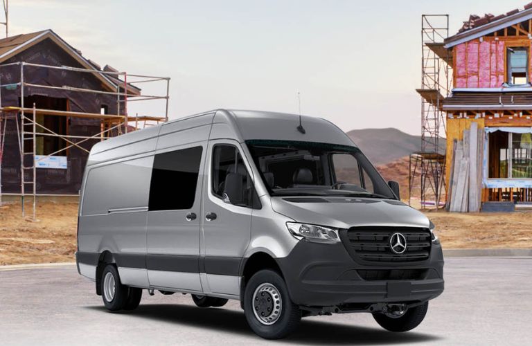 2026 Mercedes-Benz Sprinter Crew Van exterior front side view