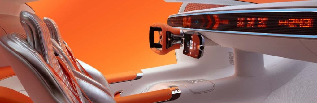 Mercedes-Benz Vision One-Eleven concept car front seats