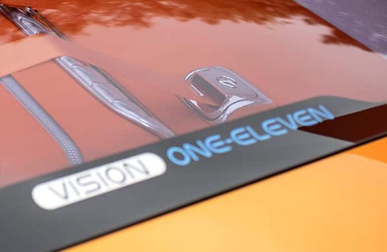 Mercedes-Benz Vision One-Eleven concept car seat belt