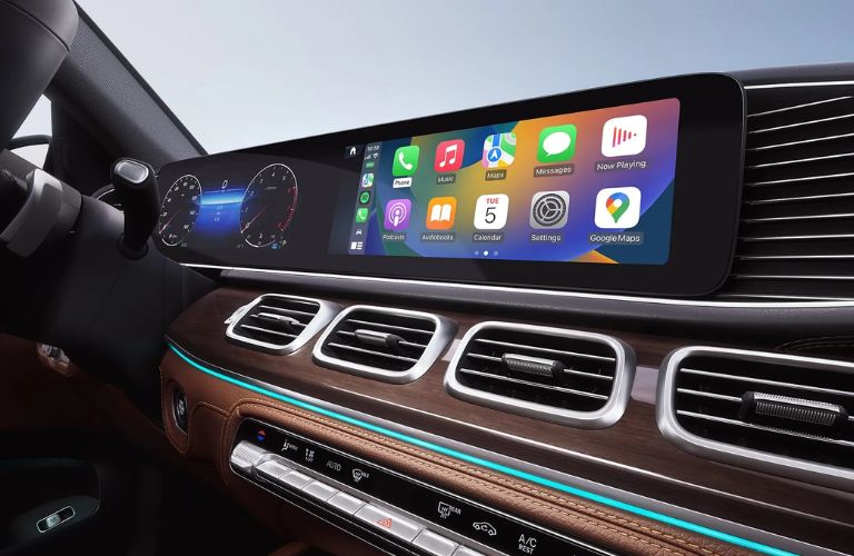 dashboard view of the 2026 Mercedes-Benz GLE 450 4MATIC® Coupe