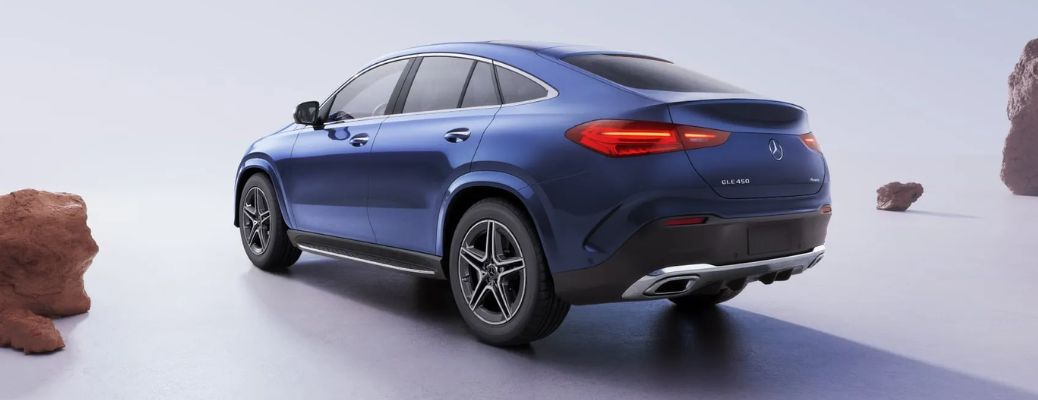 rear quarter view of the 2026 Mercedes-Benz GLE 450 4MATIC® Coupe