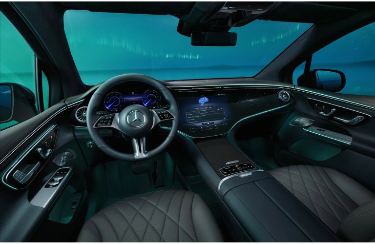 2026 Mercedes-Benz EQE SUV interior front dash