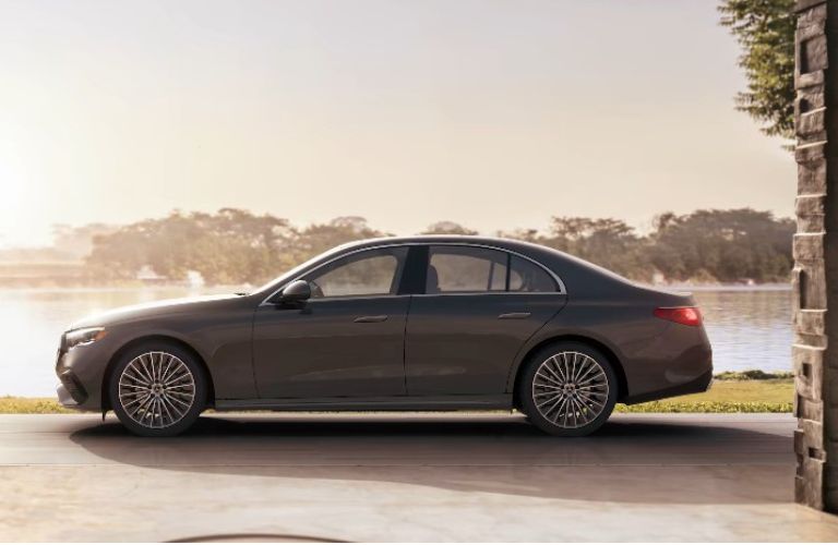 2026 Mercedes-Benz E-Class side view parked outside