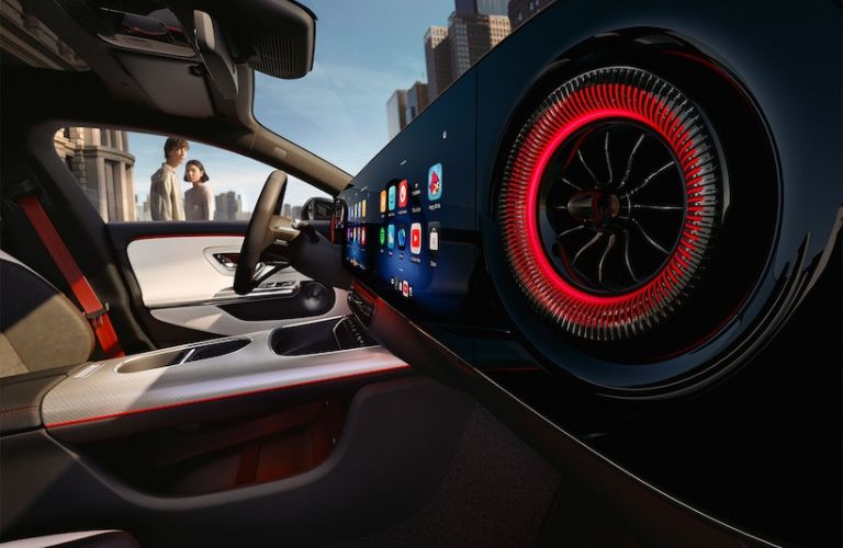 2026 Mercedes-Benz CLA front seats side view