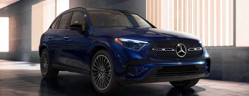 2026 Mercedes-Benz GLC SUV exterior front side view