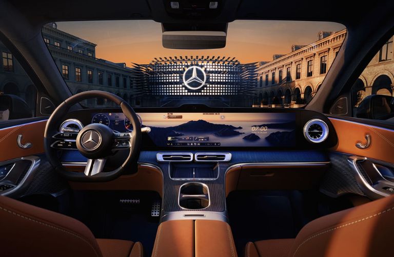 2027 Mercedes-Benz GLC SUV interior front dash