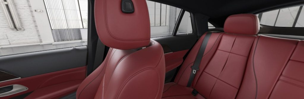 2026 Mercedes-Benz GLE Coupe red seating close up