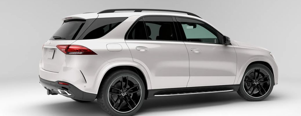 rear quarter view of the 2026 Mercedes-Benz GLE SUV