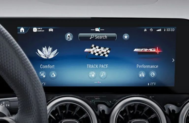 Mercedes-Benz 10.25-inch touchscreen multimedia display