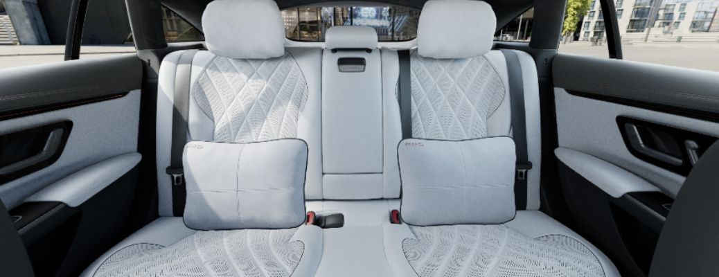 2026 Mercedes-Benz EQS rear seats
