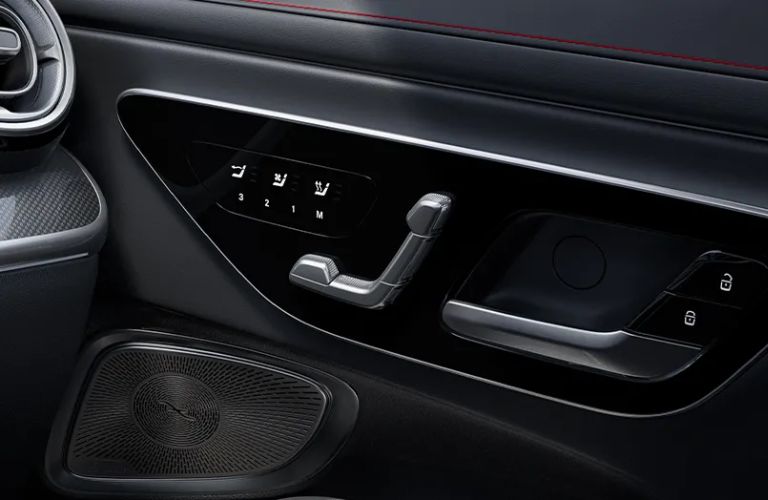 Power front seats with memory in the 2026 Mercedes-Benz AMG® CLE 53 Cabriolet