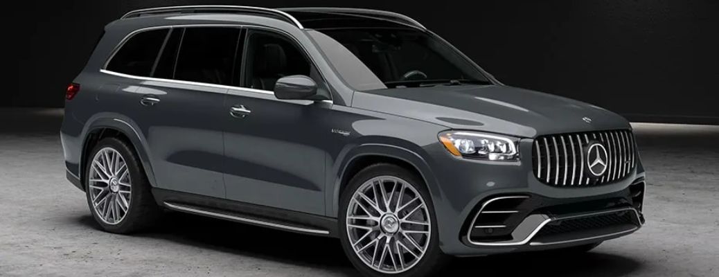 front quarter view of the 2026 Mercedes-Benz AMG® GLS 63 SUV