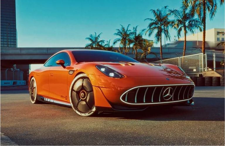 Mercedes-Benz CONCEPT AMG® GT XX exterior front side view