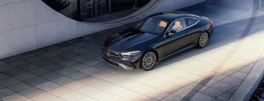 2026 Mercedes-Benz CLE overhead angle