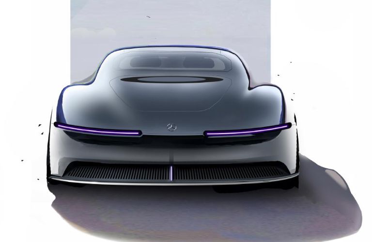 Mercedes-Benz Vision Iconic exterior rear view