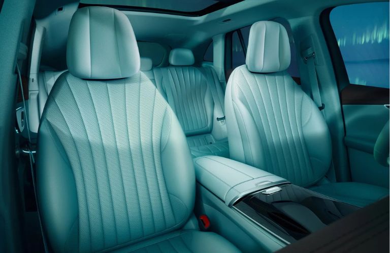 Mercedes-Benz EQE SUV seating view