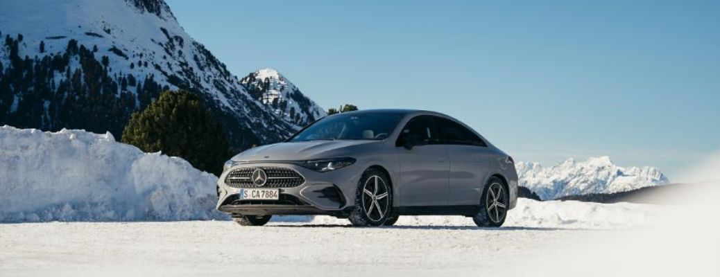 Mercedes-Benz CLA Hybrid exterior side view