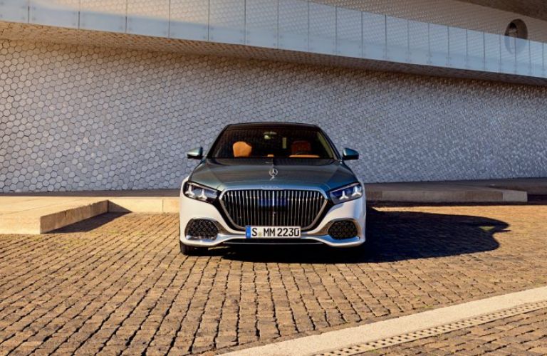 New Mercedes-Maybach S-Class exterior front view