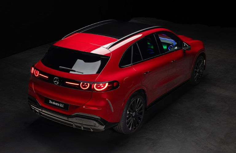 Mercedes-Benz Electric GLC exterior rear view