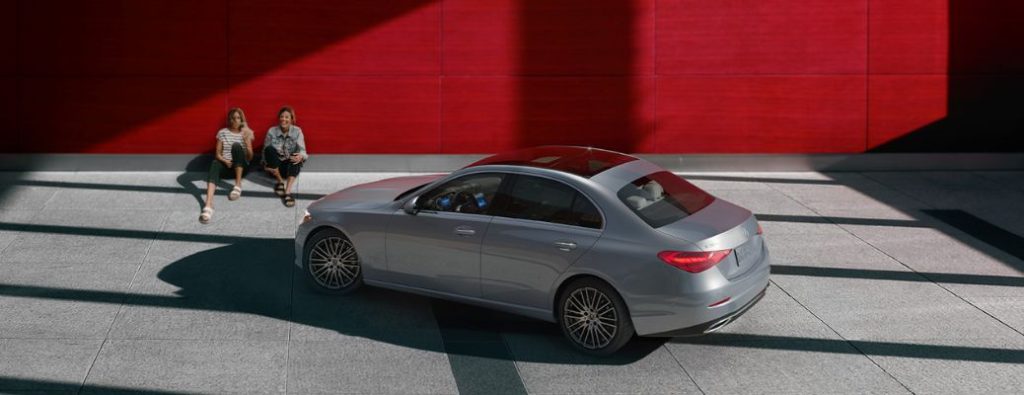 2026 Mercedes-Benz C-Class Sedan exterior rear side view