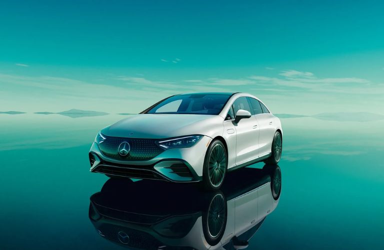 2026 Mercedes-Benz EQE 320+ Sedan exterior front side view