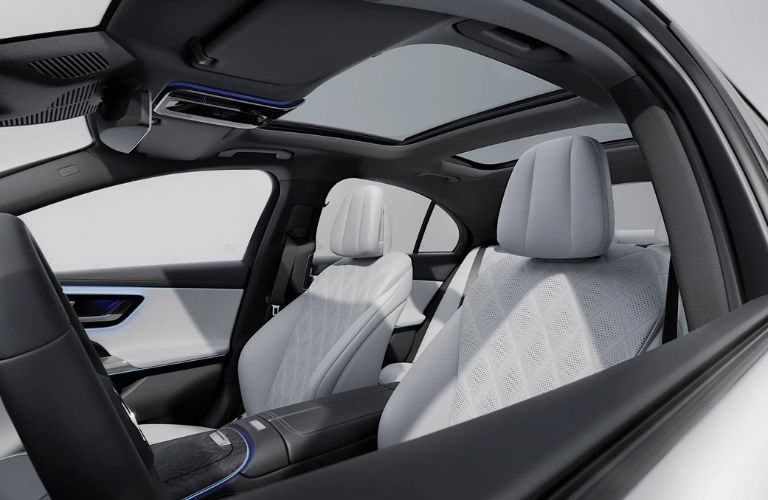 2026 Mercedes-Benz E-Class front seats side view