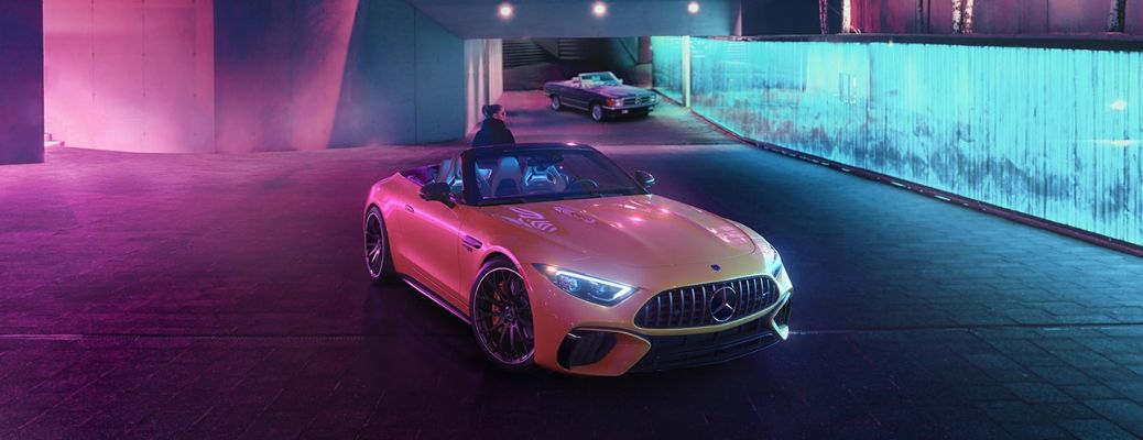 2026 Mercedes-AMG® SL 55 Roadster exterior front looks