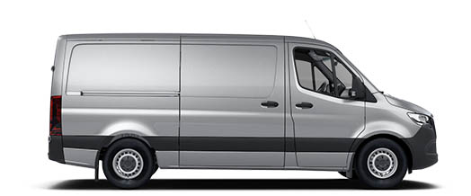 2026 Mercedes-Benz Cargo Van side view